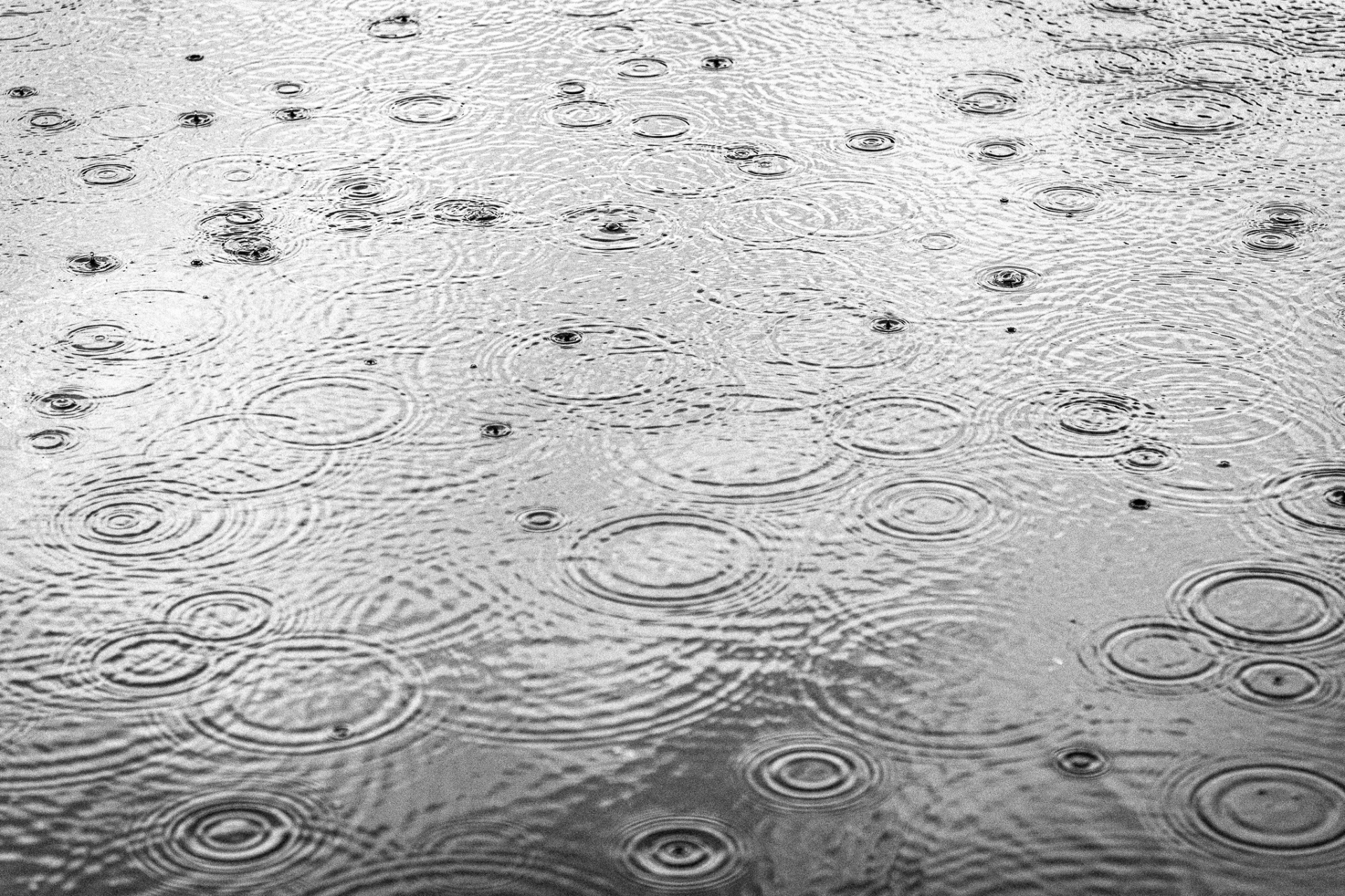 Lluvia sobre el río